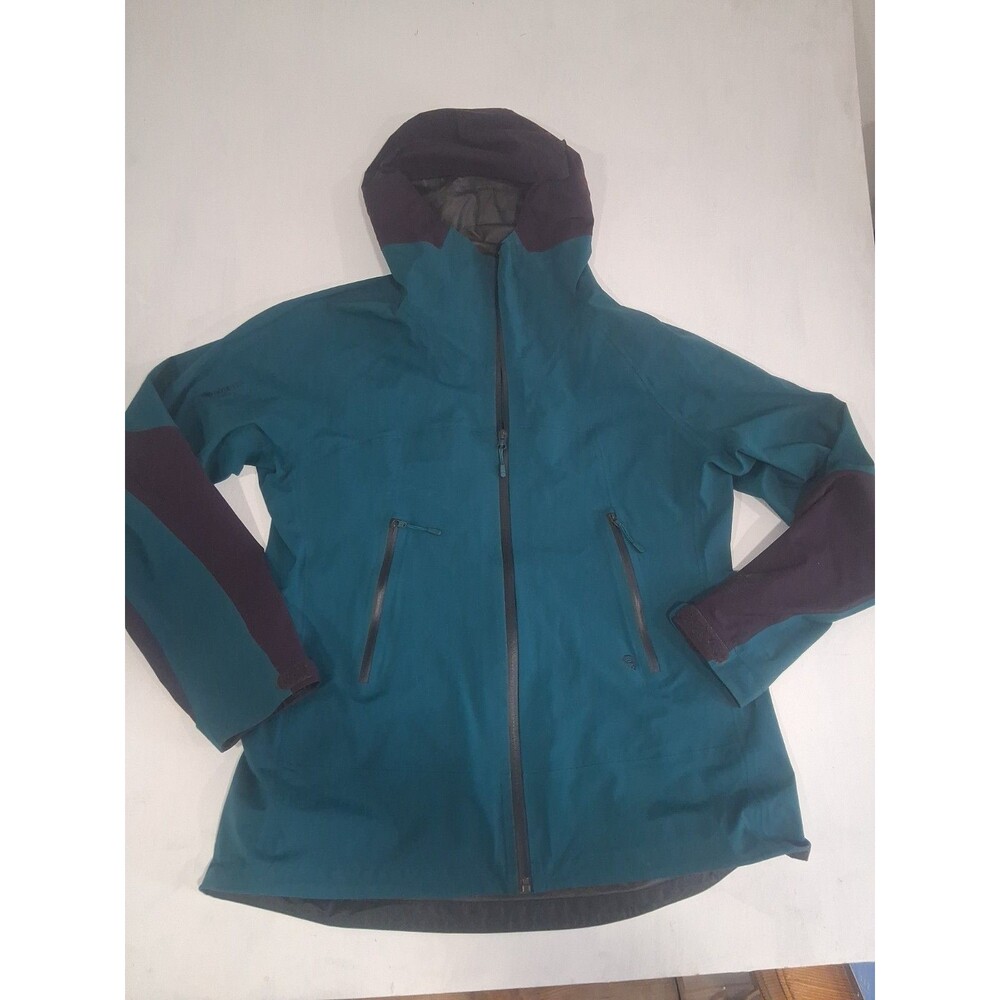 Womens Mountain Hardwear Gore-tex Waterproof Rain Jacket Wind Breaker Shell XL